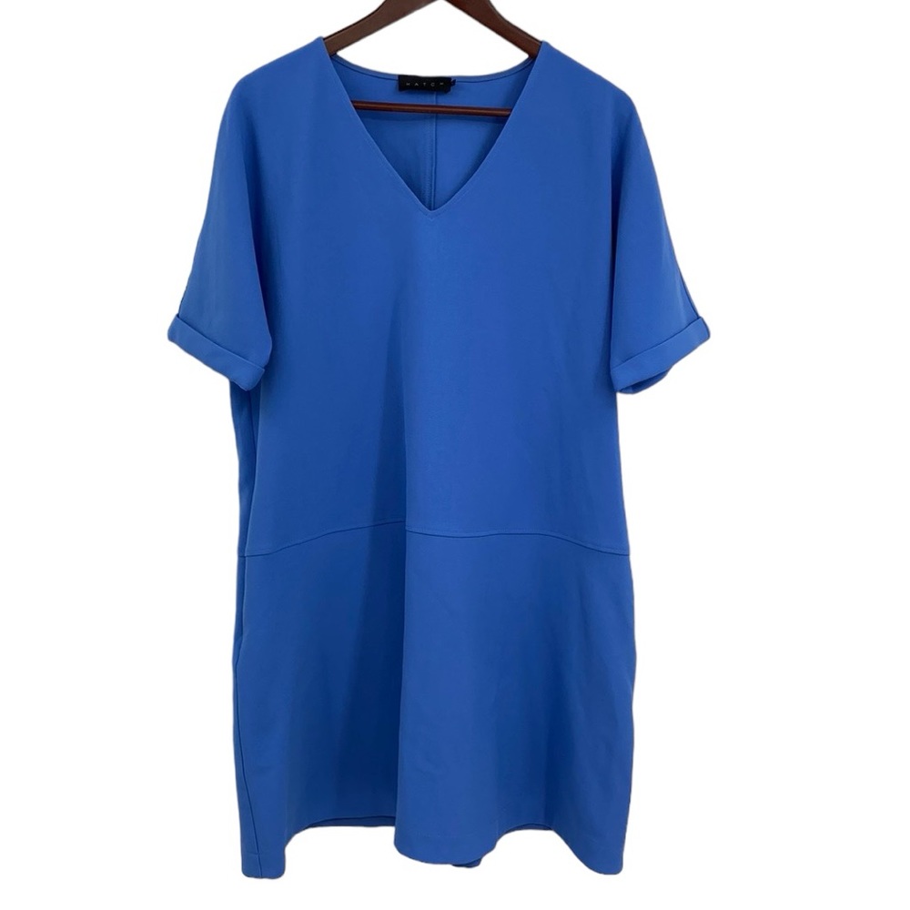 Hatch Maternity Blue Mini Dress